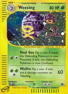 Weezing Holo 32