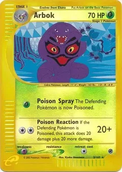 Arbok Reverse Holo 3