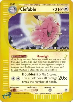 Clefable Reverse Holo 41