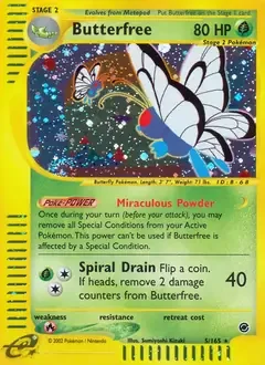 Butterfree Holo 5