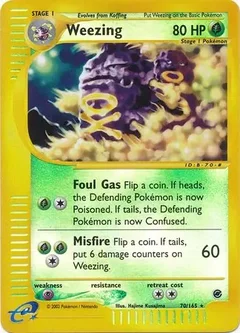 Weezing Reverse Holo 70