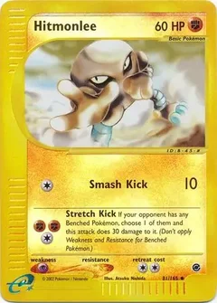 Hitmonlee Reverse Holo 81