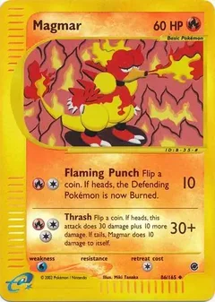 Magmar Reverse Holo 86