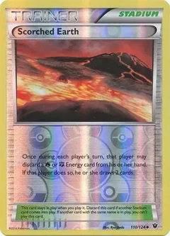 Scorched Earth Reverse Holo 110
