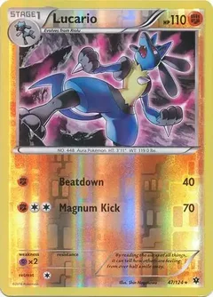 Lucario Reverse Holo 47