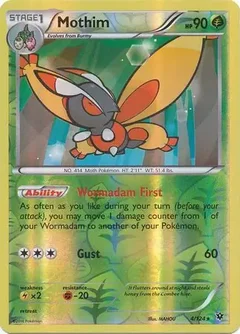 Mothim Reverse Holo 4