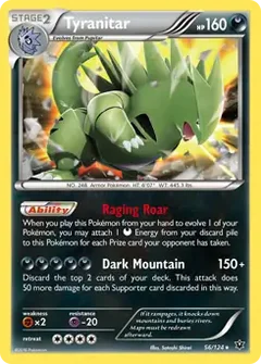Tyranitar Holo 56