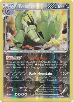 Tyranitar Reverse Holo 56