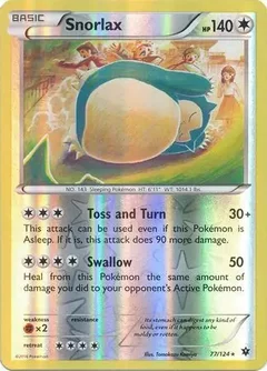 Snorlax Reverse Holo 77