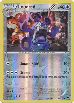 Loudred Reverse Holo 81