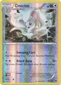 Cinccino Reverse Holo 89