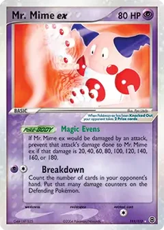 Mr. Mime ex 111