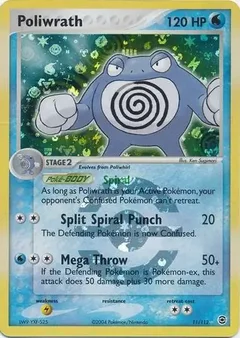 Poliwrath Reverse Holo 11