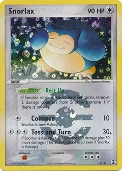 Snorlax Reverse Holo 15