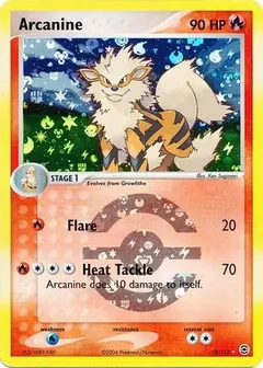 Arcanine Reverse Holo 18