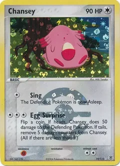 Chansey Reverse Holo 19