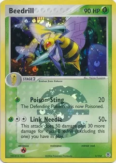 Beedrill Reverse Holo 1