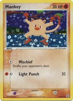 Mankey Reverse Holo 38
