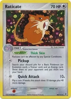 Raticate Reverse Holo 48