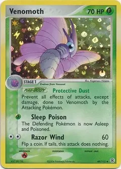 Venomoth Reverse Holo 49