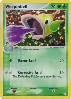 Weepinbell Reverse Holo 51