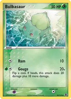 Bulbasaur, Fire Red Leaf Green #55 Pokémon card