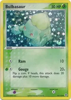 Bulbasaur Reverse Holo 55