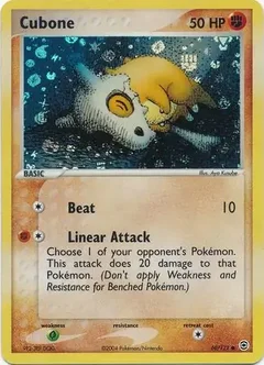 Cubone Reverse Holo 60