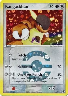 Kangaskhan Reverse Holo 6