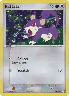 Rattata Reverse Holo 77