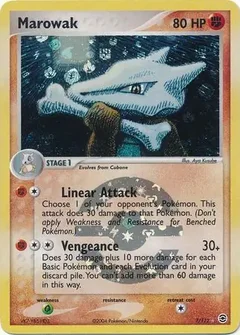 Marowak Reverse Holo 7