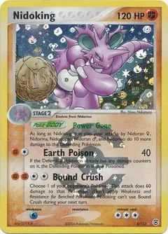 Nidoking Reverse Holo 8