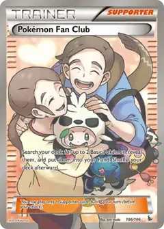 Full Art Pokemon Fan Club 106