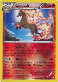 Rapidash Reverse Holo 15