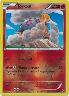 Torkoal Reverse Holo 16