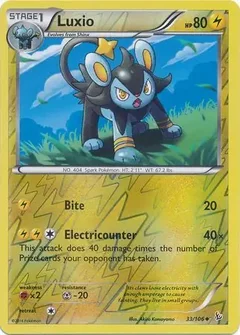 Luxio Reverse Holo 33