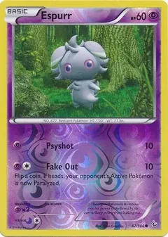 Espurr Reverse Holo 42