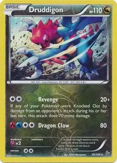 Druddigon Reverse Holo 70