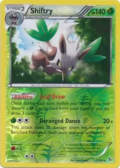 Shiftry Reverse Holo 7
