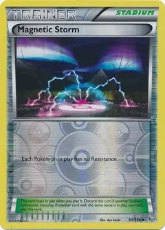 Magnetic Storm Reverse Holo 91
