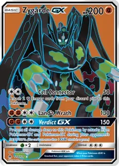 Full Art Zygarde GX 123