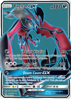 Full Art Yveltal GX 124