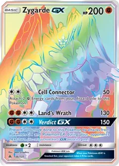 Zygarde GX Secret 136