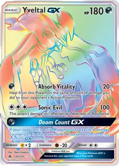 Yveltal GX Secret