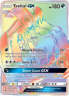 Yveltal GX Secret 137