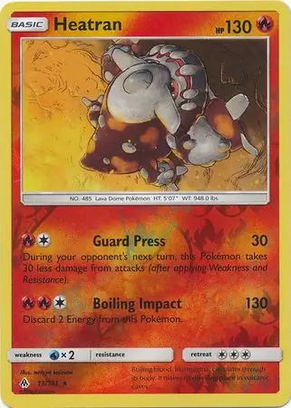 Heatran Reverse Holo