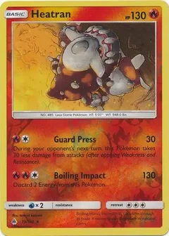 Heatran Reverse Holo 13