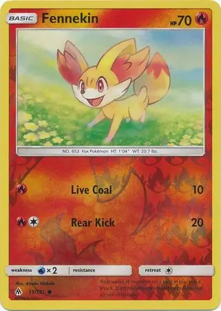 Fennekin Reverse Holo