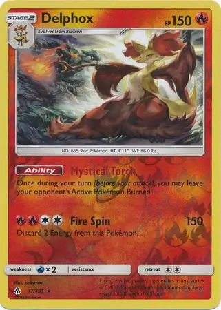Delphox Reverse Holo