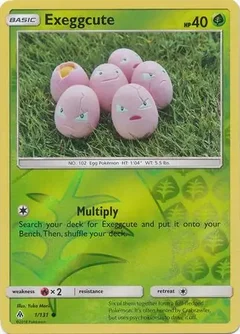 Exeggcute Reverse Holo 1